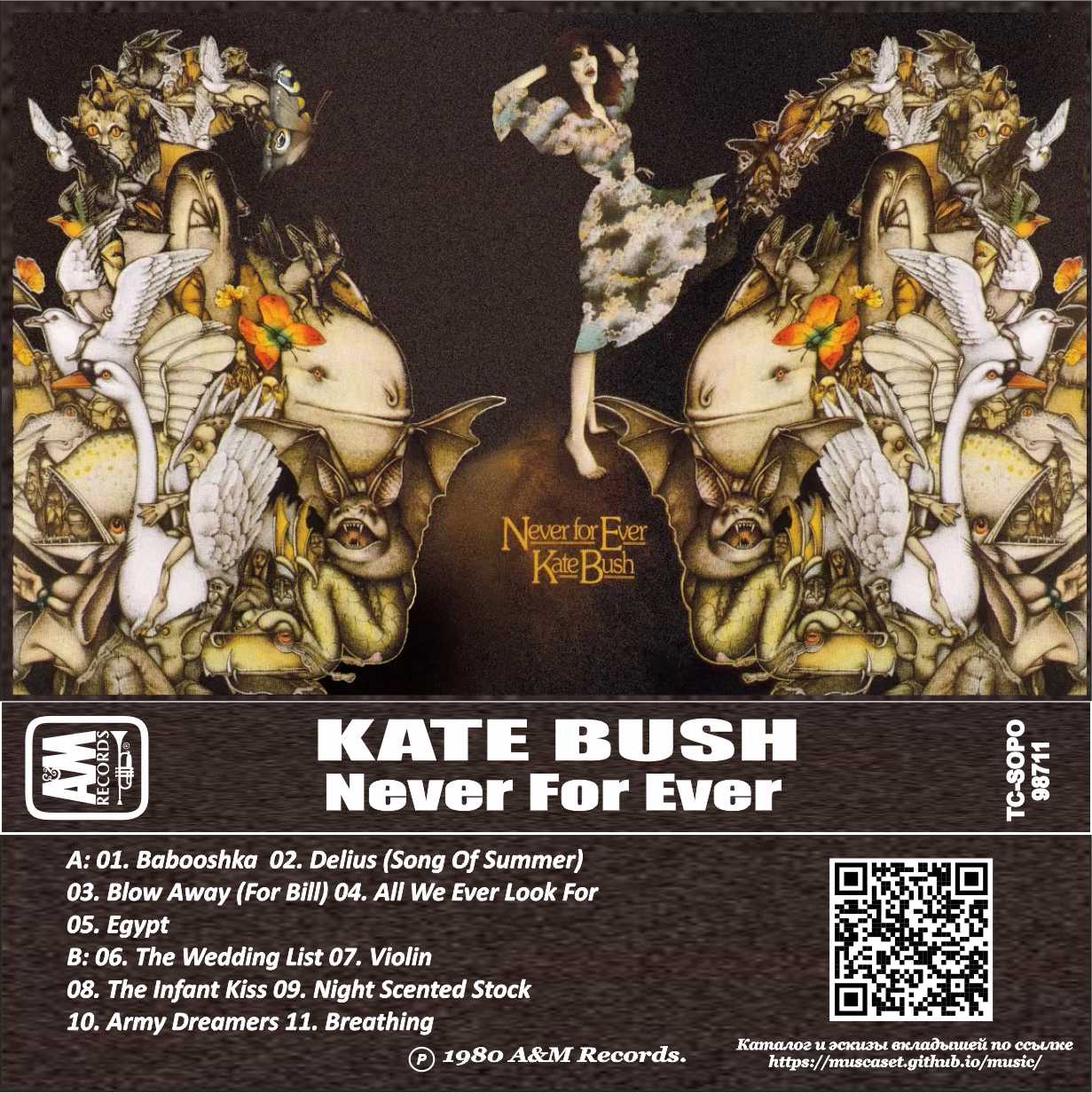 Kate Bush-Never For Ever